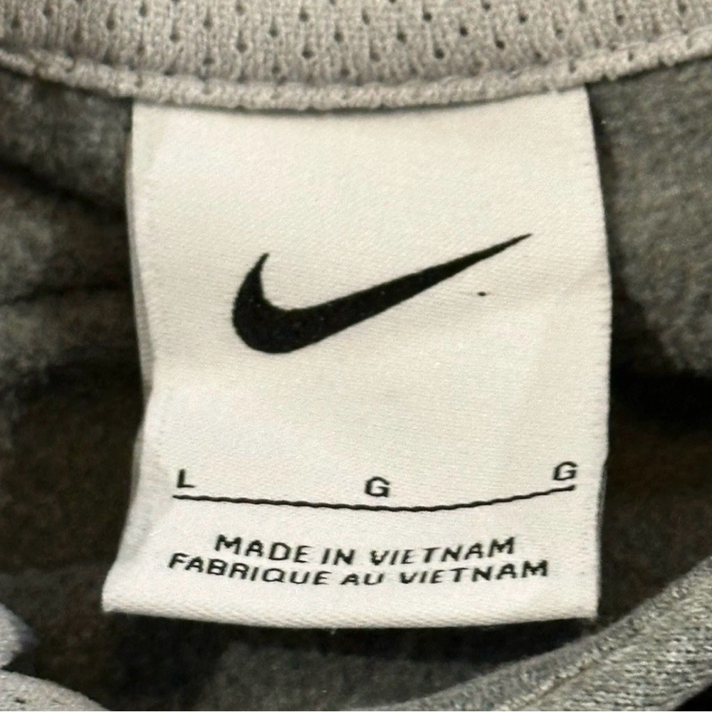 Nike Los Angeles Dodgers Gray Hoodie 2023 Post Season Playoffs Kids Large - Picture 3 of 3